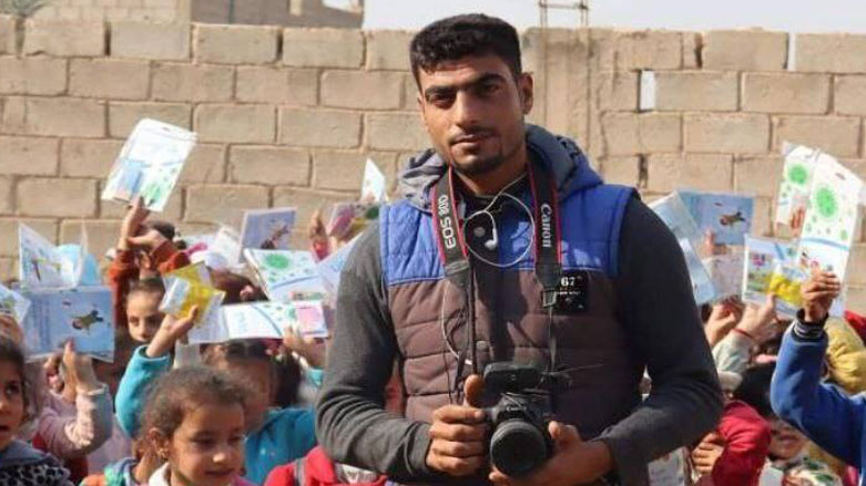 Photographer Ali Saleh Al-Wakka was arrested in Deir al-Zor, Syria, by local security forces on February 5, 2021. (Photo: Euphrates Post)